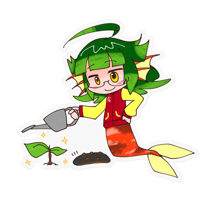 ステッカー - 100 x 100 (mm)