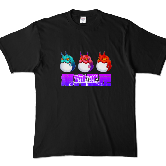 カラーTシャツ - XL - ブラック (濃色)