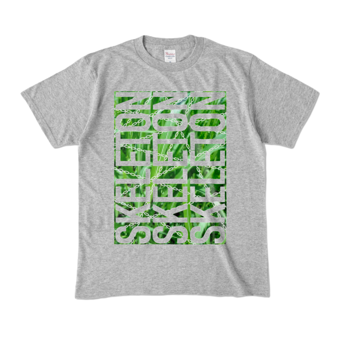 カラーTシャツ - M - 杢グレー (濃色)