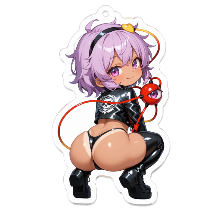 アクリルキーホルダー - 70 x 70 (mm)(ロゴ無し)