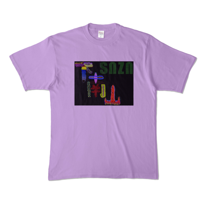 カラーTシャツ - XL - ライトパープル (淡色)