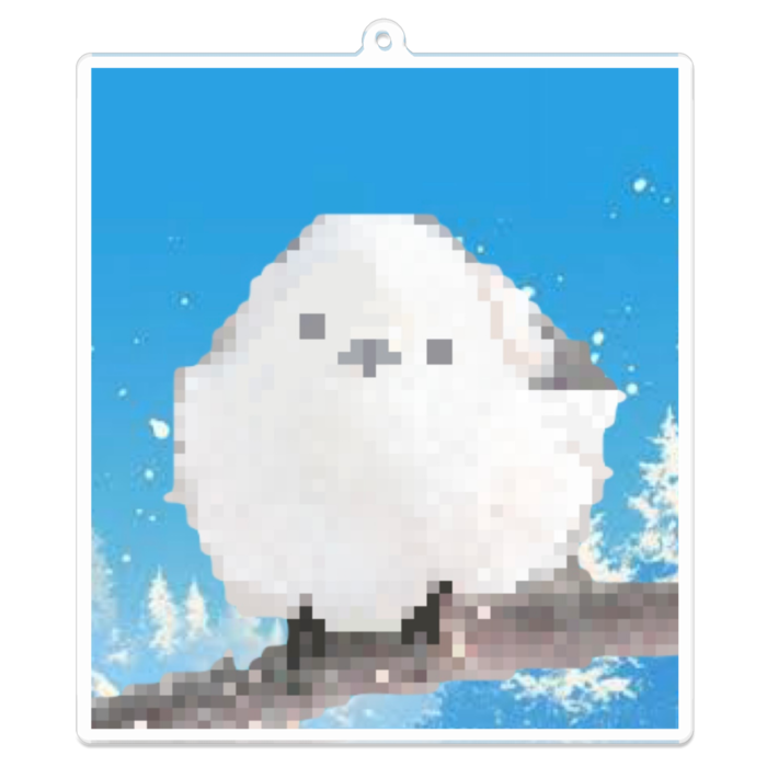 アクリルキーホルダー - 100 x 100 (mm)