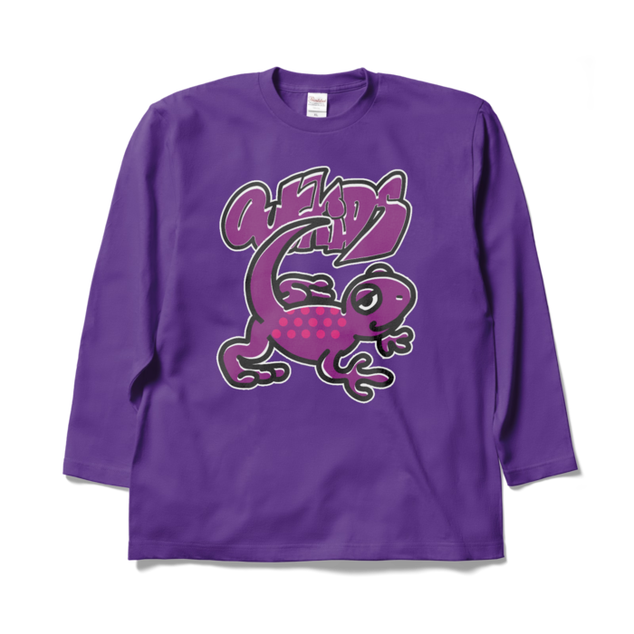 ロングスリーブTシャツ - XL - パープル