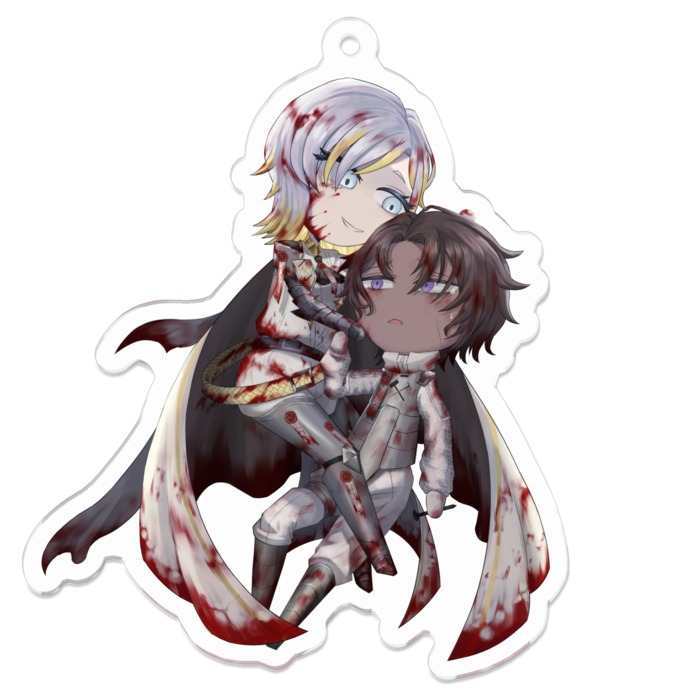 アクリルキーホルダー - 70 x 70 (mm)