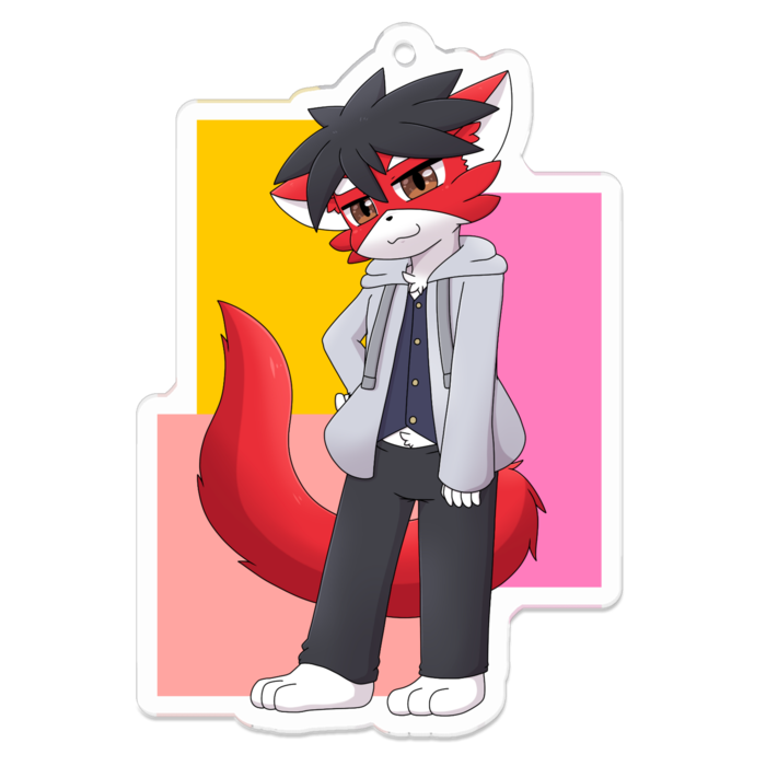 アクリルキーホルダー - 70 x 70 (mm)