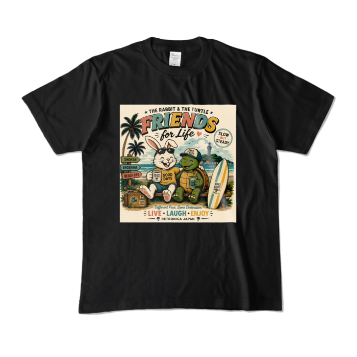 カラーTシャツ - M - ブラック (濃色)