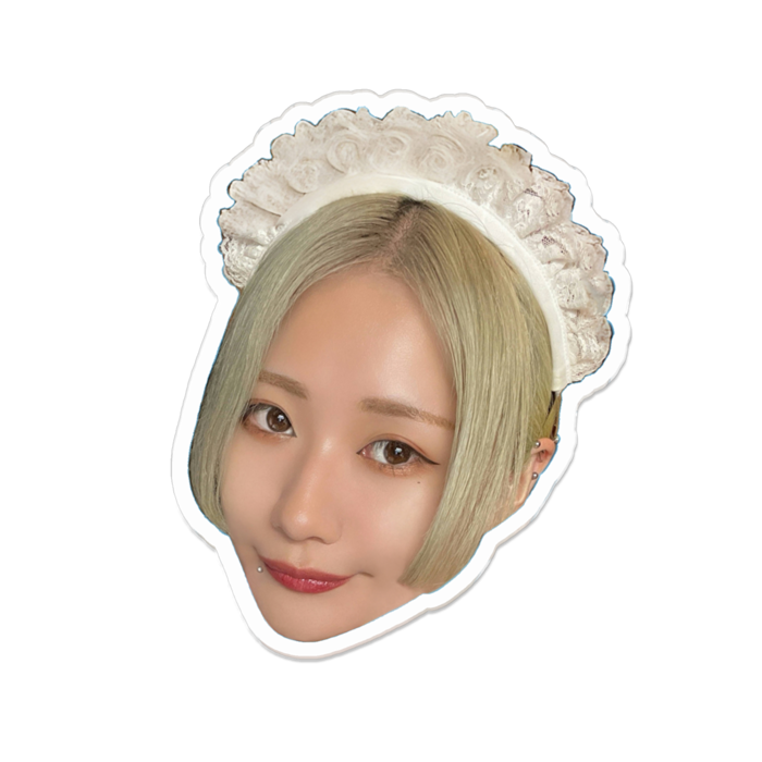 アクリルバッジ - 70 x 70 (mm)