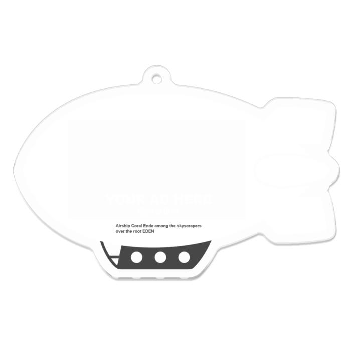 アクリルキーホルダー - 70 x 70 (mm)