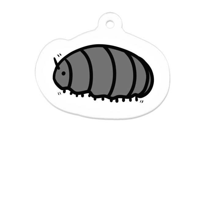 アクリルキーホルダー（コーティング） - 50 x 50 (mm)