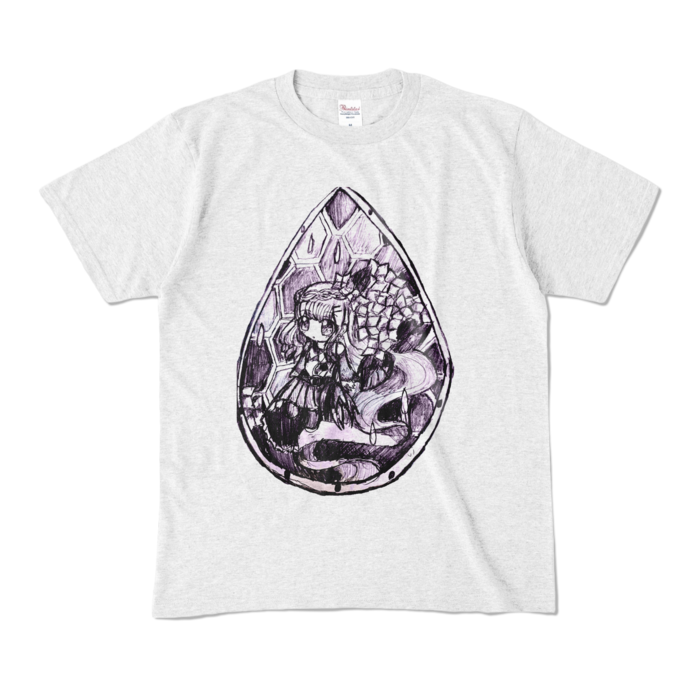 カラーTシャツ - M - アッシュ (淡色)