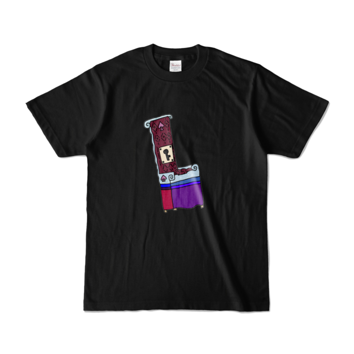 カラーTシャツ - S - ブラック (濃色)