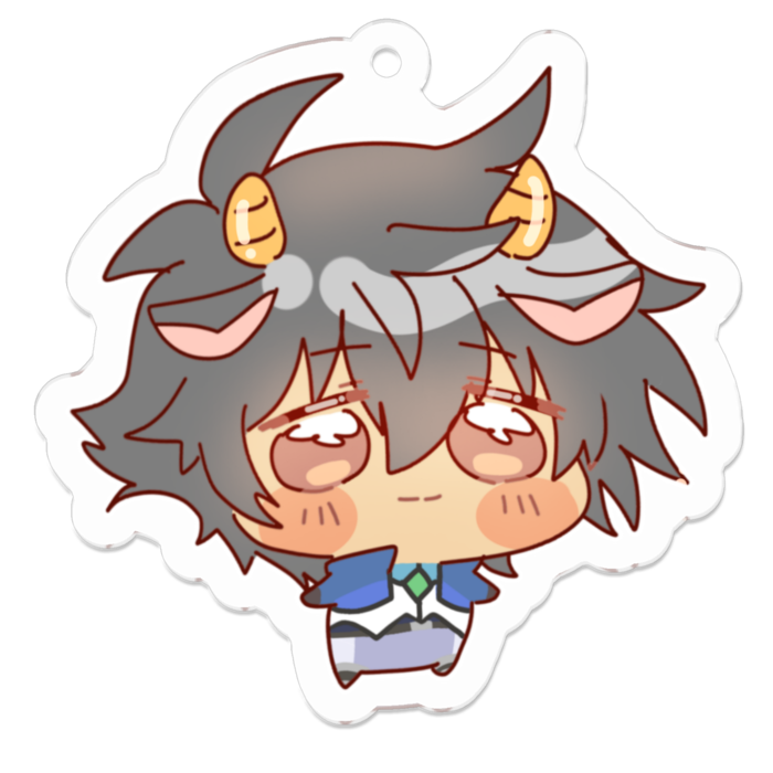 (にぃに)アクリルキーホルダー - 50 x 50 (mm)(1)