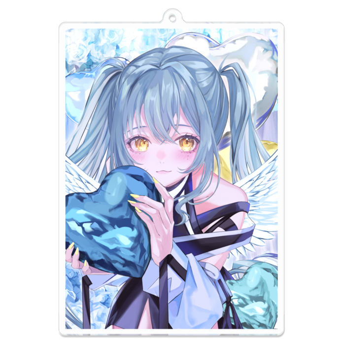 アクリルキーホルダー - 100 x 100 (mm)