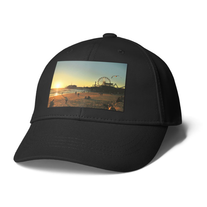 キャップ - ブラック