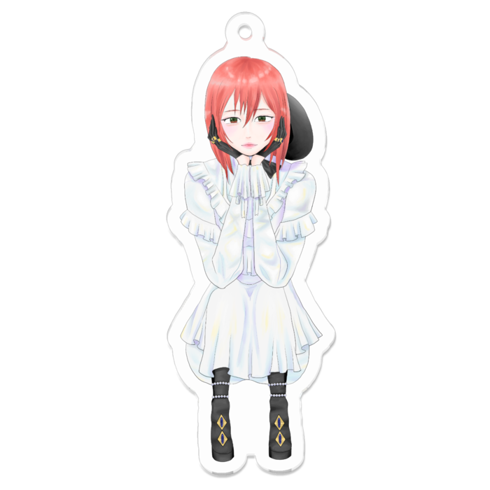 アクリルキーホルダー - 70 x 70 (mm)