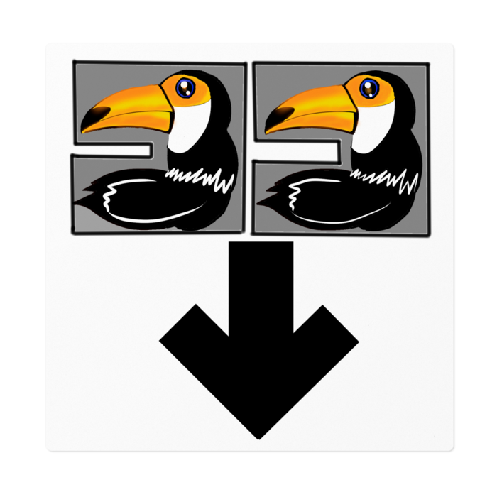 ステッカー - 160 x 160 (mm)