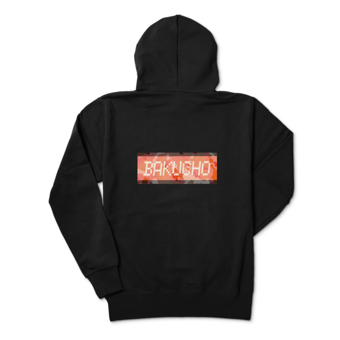 ジップパーカー - M - ブラック