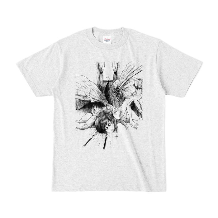 カラーTシャツ(淡色) - S - アッシュ