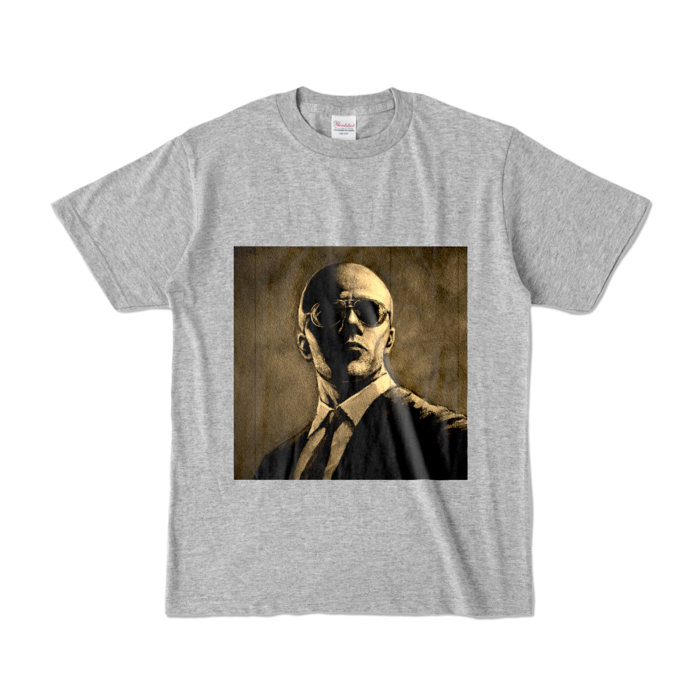 カラーTシャツ - S - 杢グレー (濃色)