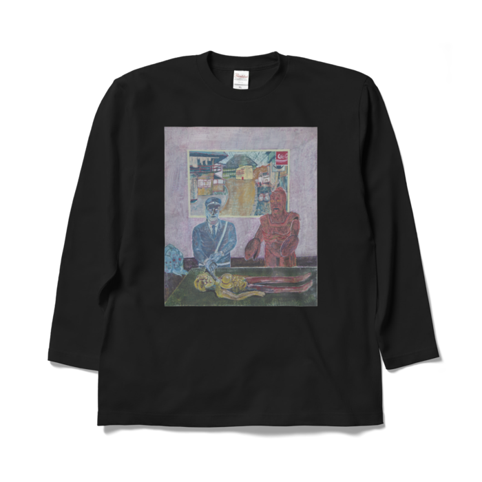 ロングスリーブTシャツ - XL - ブラック