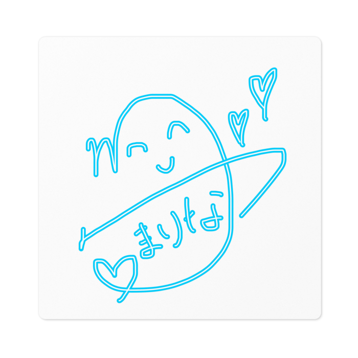 ステッカー - 100 x 100 (mm)
