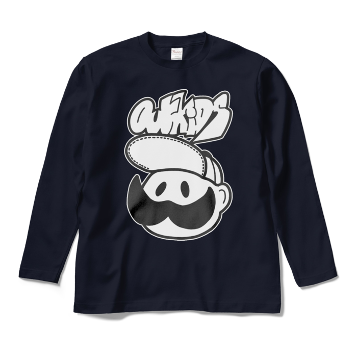ロングスリーブTシャツ - M - ネイビー