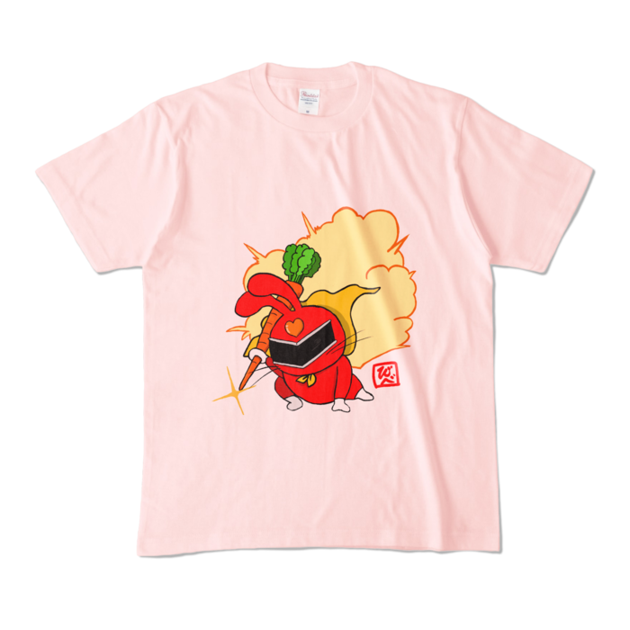 カラーTシャツ - M - ライトピンク (淡色)