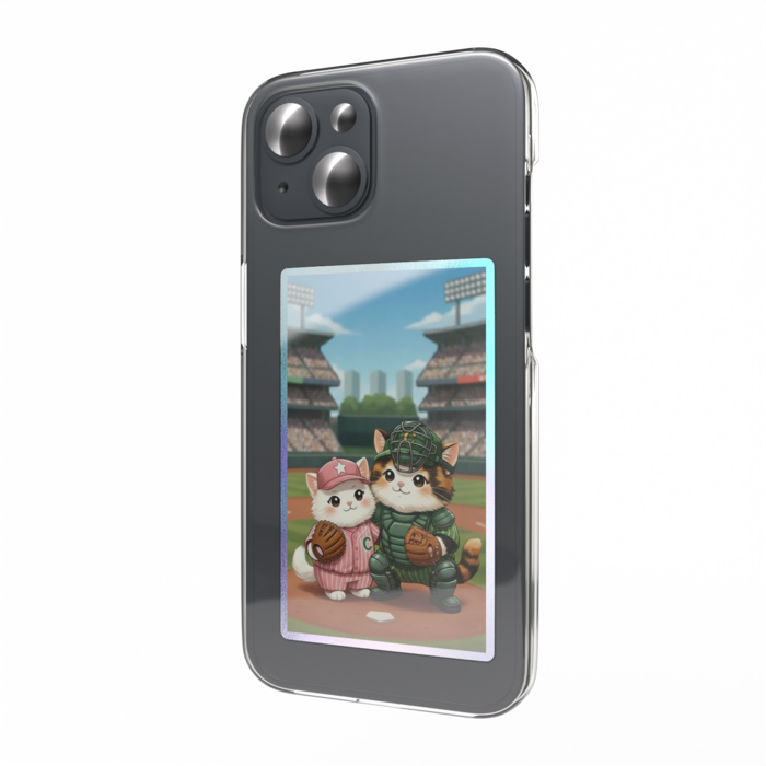 オーロラスマホステッカー - 縦