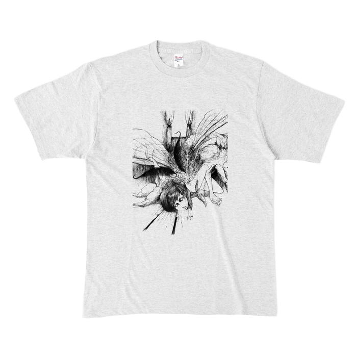 カラーTシャツ(淡色) - XL - アッシュ