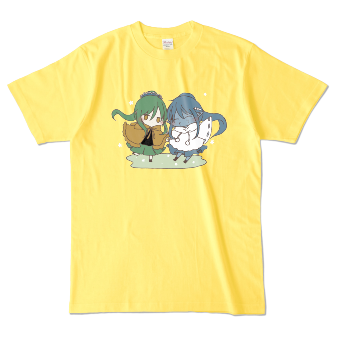 カラーTシャツ - L - イエロー (濃色)