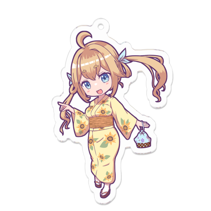 アクリルキーホルダー - 70 x 70 (mm)