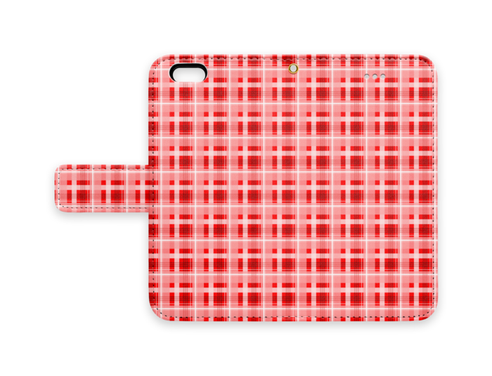 手帳型iPhoneケース - iPhone6 - ストラップ穴 あり