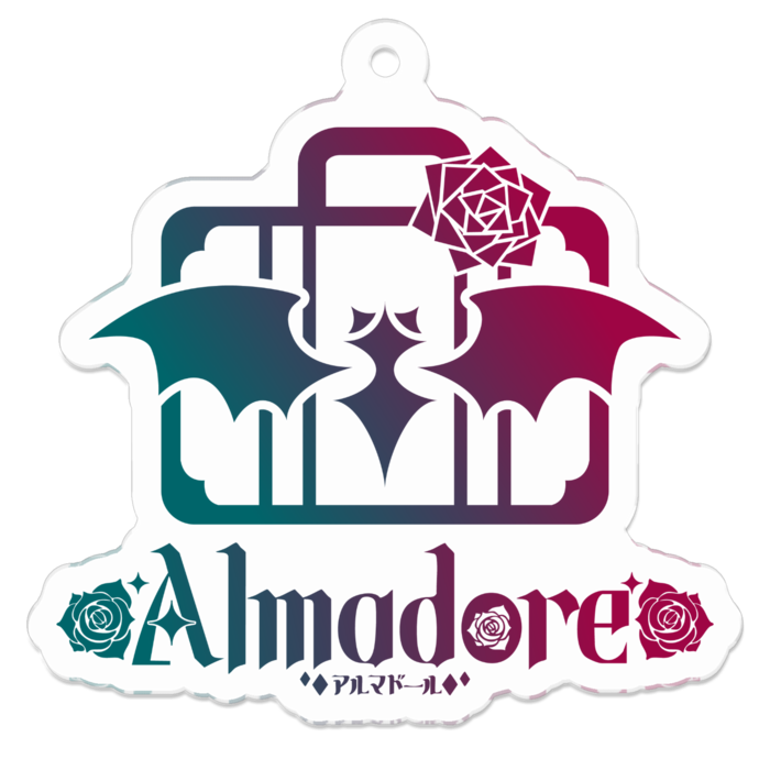 アクリルキーホルダー  カラフル