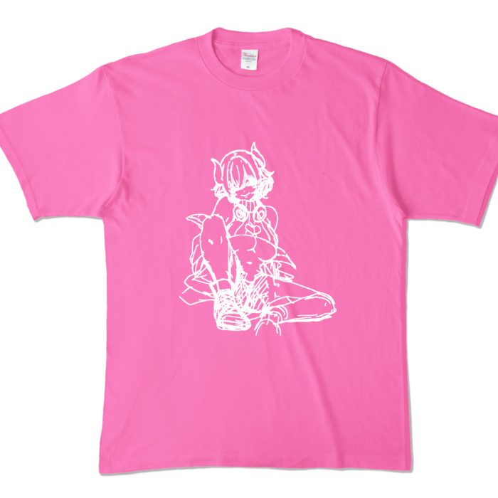 カラーTシャツ - XL - ピンク (濃色)