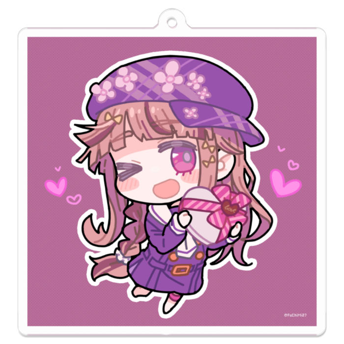 アクリルキーホルダー - 70 x 70 (mm)