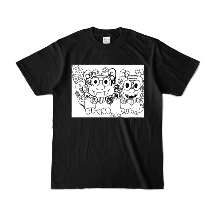 カラーTシャツ - S - ブラック (濃色)