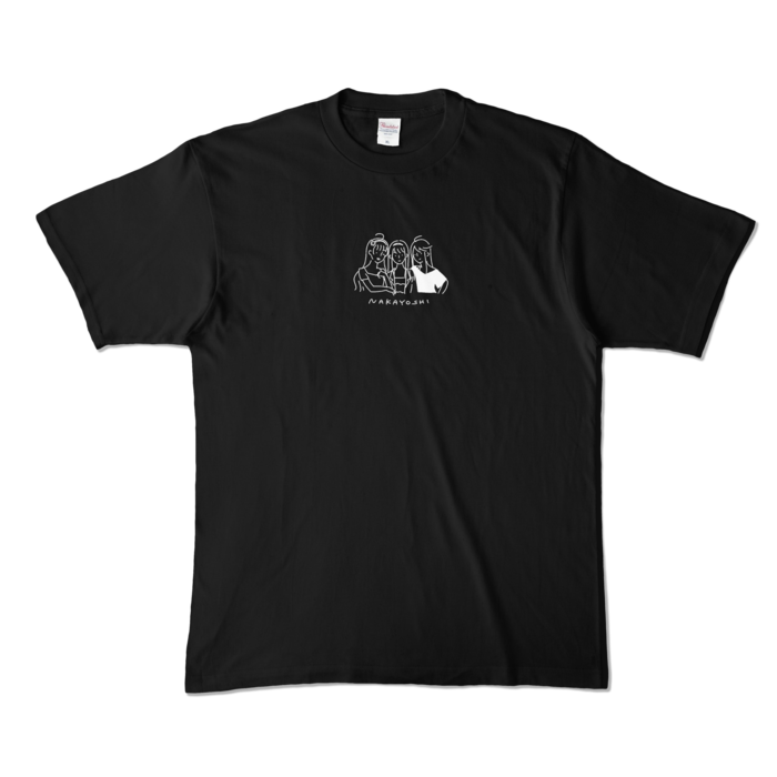 カラーTシャツ - XL - ブラック