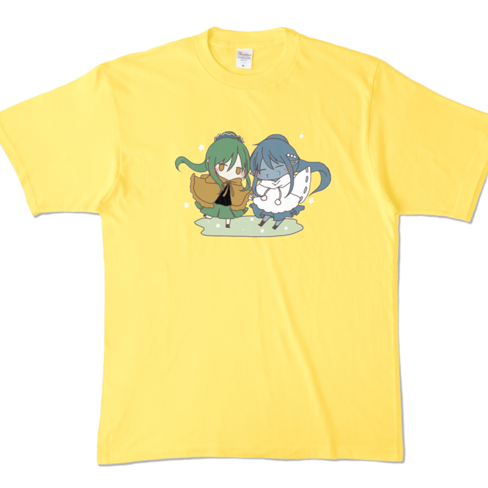 カラーTシャツ - XL - イエロー (濃色)