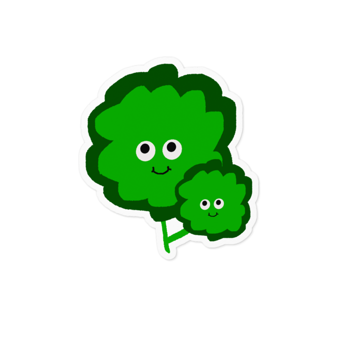 ステッカー - 100 x 100 (mm)