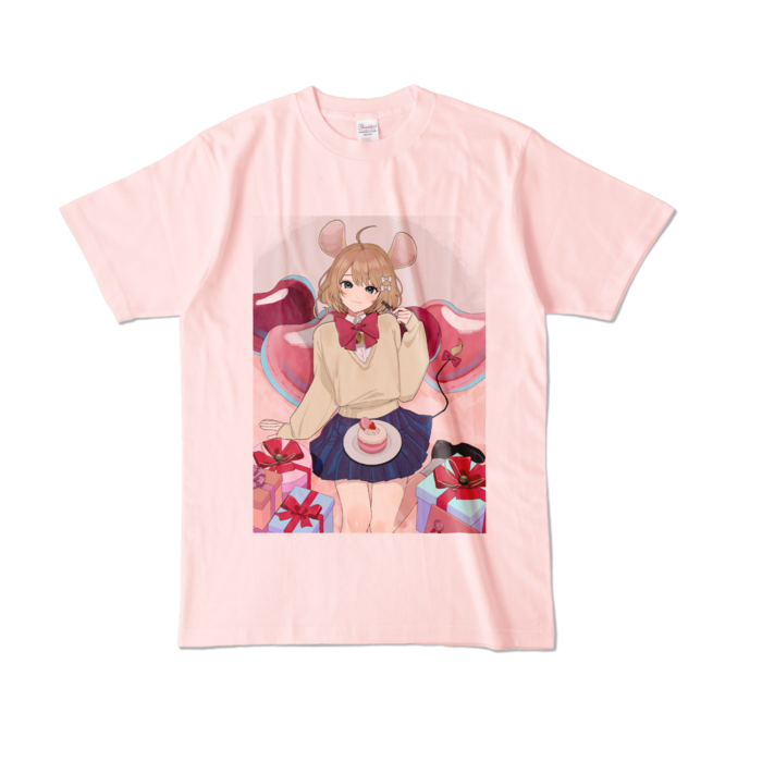 カラーTシャツ - L - ライトピンク (淡色)