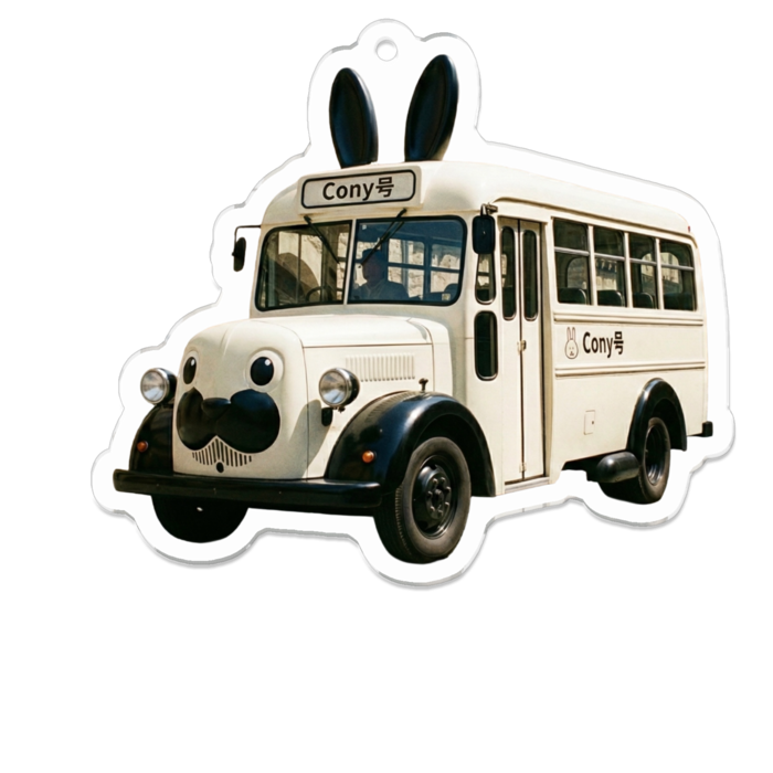 アクリルキーホルダー - 70 x 70 (mm)