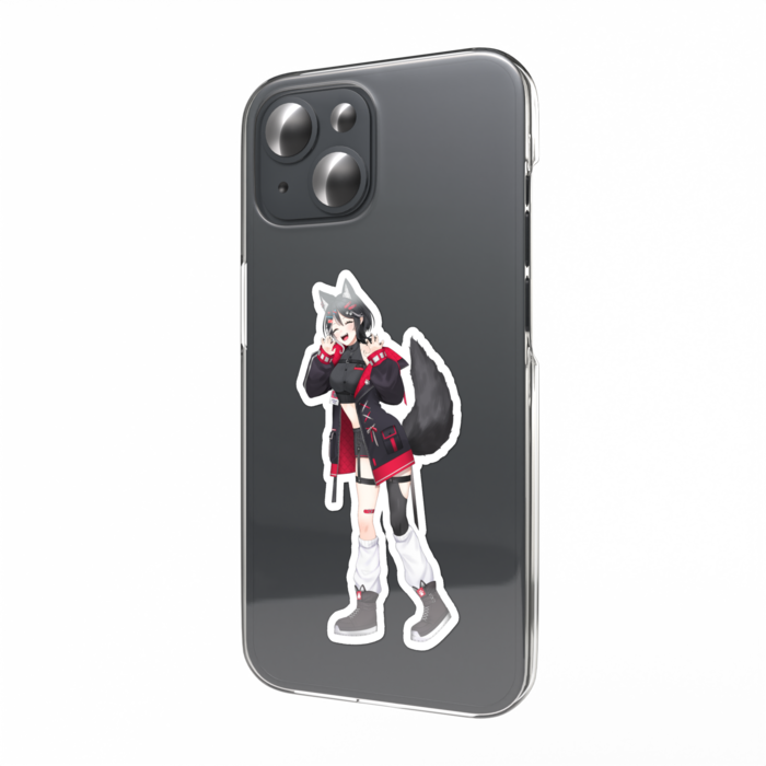 スマホステッカー - にっこり