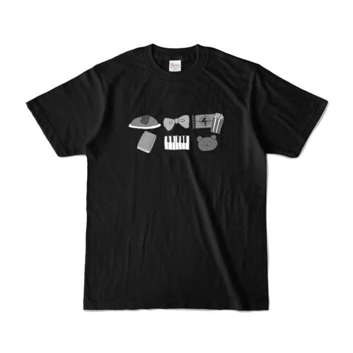 カラーTシャツ - S - ブラック (濃色)(1)