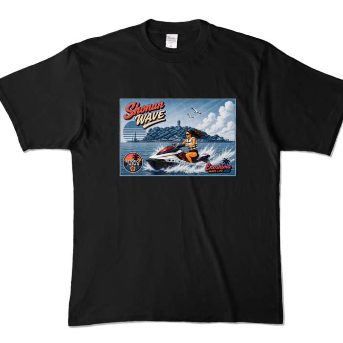 カラーTシャツ - XL - ブラック (濃色)