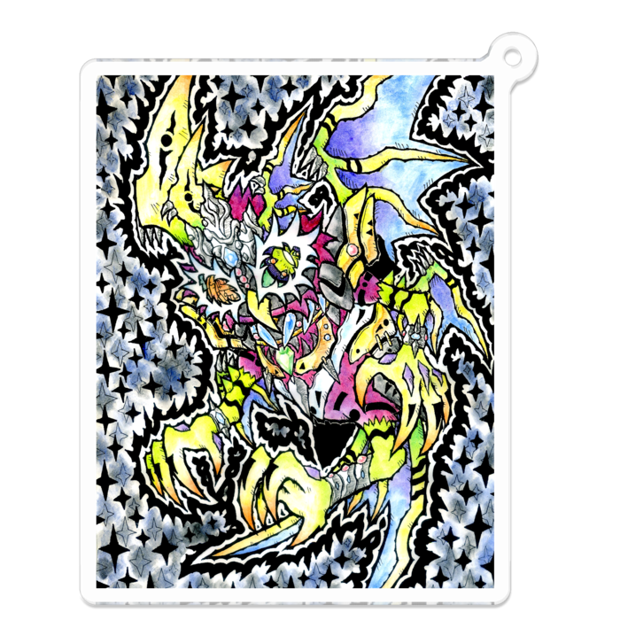 アクリルキーホルダー - 70 x 70 (mm)