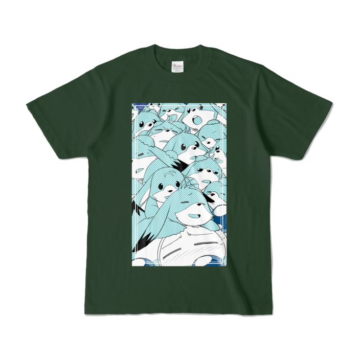 カラーTシャツ - S - フォレスト (濃色)