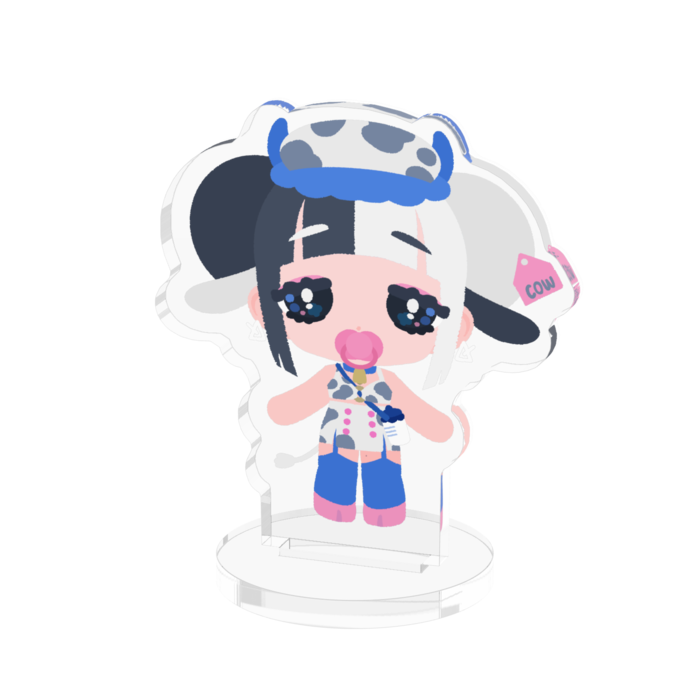 🐮 アクリルフィギュア - 50x50mm