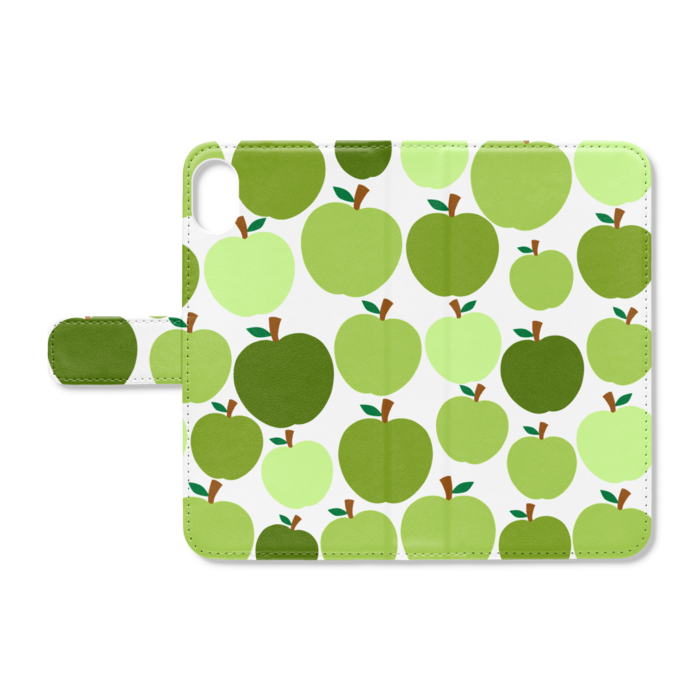 手帳型iPhoneケース - iPhone XR - ストラップ穴 なし