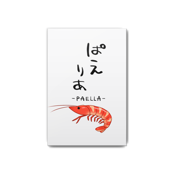 缶バッジ - 54x80mm