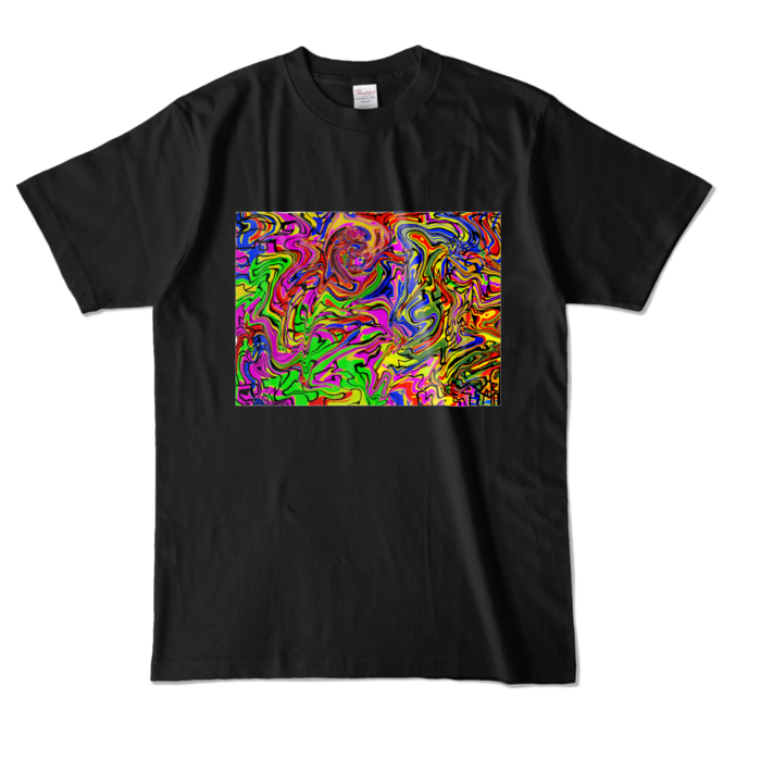 カラーTシャツ - L - ブラック (濃色)